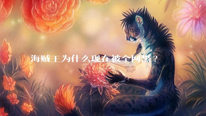 海贼王为什么现在被全网黑?